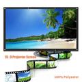StayTrue Projector Screen 100 Inch Projection Screen 4K HD 16:9 Foldable Wrinkle-Free Movies Screen(1.1 GAIN 160Â°Viewing Cone) for Leisure 3 Projector Support Front Rear Projection