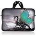 LSS 17 inch Laptop Sleeve Bag Carrying Case with Handle for 17.4 17.3 17 16 Apple MacBook Acer Dell Hp Sony Flying Dragon