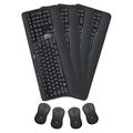 Logitech MK540 Advanced Wireless Keyboard & Mouse Combo Travel Home Office Modern Bundle for PC & Laptop Pack of 4