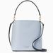 Kate Spade Bags | New Kate Spade Darcy Small Bucket Bag Colorblock Grain Leather Pale Hydrangea | Color: Gold | Size: Os