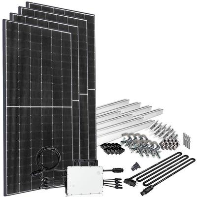 OFFGRIDTEC Solaranlage "Solar-Direct 1660W HM-1500" Solarmodule schwarz Solartechnik