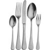 Besteck-Set "Rossini", silber (edelstahlfarben), 30 tlg., Edelstahl 18/10, PICARD & WIELPÜTZ SOLINGEN, Essbesteck-Sets, Vintage-Look, Stone washed, inkl. Klappetui