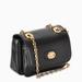 Gucci Bags | New With Gucci Dust Bag Gucci Gg Mini Marina Leather Shoulder Bag In Black | Color: Black/Gold | Size: 7" X 4" X 6"