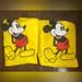 Disney Other | Mickey Mouse Disney Rain Poncho Coat With Hood And Snaps - 2 | Color: Yellow | Size: Os