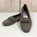 Coach Shoes | Coach Fortunata Suede Leather Loafers Flats Driver Shoes Size 7 Taupe | Color: Brown/Silver | Size: 7