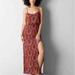 American Eagle Outfitters Dresses | American Eagle Boho Maxi Dress Size Xl/Tg. | Color: Red/White | Size: Xl