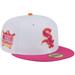 Men's New Era White/Pink Chicago White Sox 2005 World Champions 59FIFTY Fitted Hat