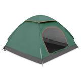 MoNiBloom 2 Person Backpacking Tent w/ Skylight, Dome Tent w/ Removable Rain Fly for Family Mountaineering Fiberglass in Green/Blue | Wayfair