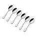 Wayfair Samples Salem Piece 18/0 Stainless Steel Teaspoons Set Of 6 Stainless Steel in Gray 5496D695940E427690A2F15ADB22C8DD