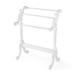 Canora Grey Plantation Cherry Quilt Rack Wood/Plastic/Solid Wood in White | 36 H x 29.5 W x 15.25 D in | Wayfair A193F37CB2C14AE18D64361D3C2DB6E6