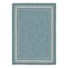 Blue/Gray 61 x 0.13 in Area Rug - Breakwater Bay Sevil Teal/Beige/Gray Indoor/Outdoor Rug | 61 W x 0.13 D in | Wayfair