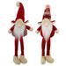 The Holiday Aisle® 2 Piece Sitting Christmas Gnomes Set | 25.2 H x 5.1 W x 6.7 D in | Wayfair 46DC943D06254112B9953A3F914663C0