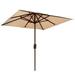 Arlmont & Co. Nahlani 6' Square Market Umbrella in Brown | 105.6 H x 72 W x 72 D in | Wayfair 19ED0E7174BD4F97B06493BCD5373A5C