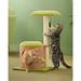 Tucker Murphy Pet™ 30" Cordez Cat Perch Manufactured Wood in Brown/Green | 30 H x 17.7 W x 15.7 D in | Wayfair 539CB8F753D34F61BE0FD13121DC43B9