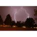 Ebern Designs Double Lightning Strike by Heatherlg - Wrapped Canvas Photograph Canvas | 20 H x 30 W x 1.25 D in | Wayfair