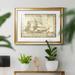 Longshore Tides Ghost Ship I - Picture Frame Print Paper, Solid Wood in Gray | 26.5 H x 36.5 W x 1 D in | Wayfair 0FCA9BA111E442F193B62CF349A4896C