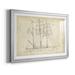 Longshore Tides Sailboat Blueprint I - Picture Frame Print Paper, Solid Wood in Gray | 30.5 H x 42.5 W x 1 D in | Wayfair