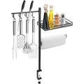 YardStash BBQ Grill, BBQ Utensil Holder w/ 4 Reversible Hooks, Picnic Condiment Basket & Towel Holder, Outdoor Grill | Wayfair B0BBVPZ187-rs