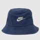 Nike navy futura wash bucket hat