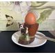 Rare Vintage Bambi soft boiled egg cup, Fawn egg cup, 1950 Austrian eggcup, Hand crafted, made in Austria , Special gift, Easter gift,