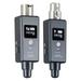 Tomshoo 1 Pair Microphone Wireless System Wireless System & Receiver for DynamicCondenser Microphone