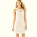 Lilly Pulitzer Dresses | Lilly Pulitzer Beautiful Lace Dress Sz. 12 | Color: Gold/White | Size: 12