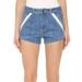 Free People Shorts | Free People 26 Sweet Surrender Denim Short High Rise | Color: Blue/White | Size: 26