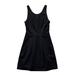 J. Crew Dresses | J. Crew Fit Flare Dress Black Ponte Knit Pleated Pocket Casual Dress Size 0 | Color: Black | Size: 0