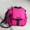 Ralph Lauren Bags | Lauren Ralph Lauren Pink Mini Nylon Backpack Purse Carry All | Color: Black/Pink | Size: Os