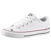 Slip-On Sneaker DOCKERS BY GERLI, Kinder, Gr. 32, weiß (sanftes weiß), Textil, sportlich, Schuhe, Sneaker, Schnürschuh, Schlupfschuh für den Alltag
