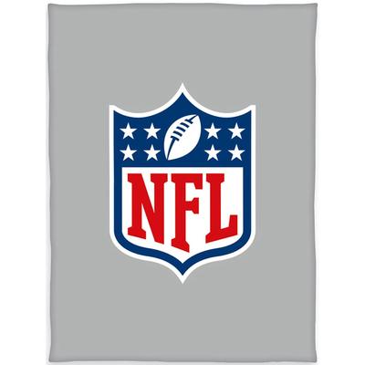 Wohndecke "NFL", grau, B:150cm L:200cm, Wohndecken, mit tollem NFL Motiv Image