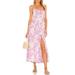 Free People Dresses | Free People The Perfect Sundress Pink Floral Print Medium | Color: Pink/White | Size: M