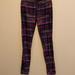 Nike Pants & Jumpsuits | Nike Purple Stripe Leggings | Color: Black/Purple | Size: L