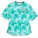 Disney Tops | Disney Star Wars Baby Yoda Grogu Mandalorian Adult Med Tie Dye T-Shirt Green | Color: Green/White | Size: M