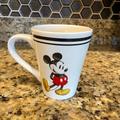 Disney Dining | Mickey Mouse Vintage Style Coffee Cup | Color: Red/White | Size: Os