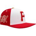 Men's Pro Standard White/Red Pittsburgh Pirates Strawberry Ice Cream Drip Snapback Hat