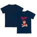 Infant Tiny Turnip Navy Minnesota Twins Teddy Boy T-Shirt