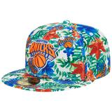 Men's New Era York Knicks Tropical Hibiscus 59FIFTY Fitted Hat