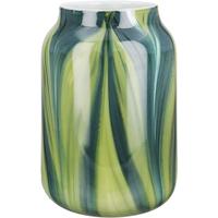 Tischvase GILDE Verdo, Höhe ca. 23,5 cm Vasen Gr. H: 23,5 cm Ø 15 cm, grün Blumenvasen