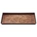 30 x 13 Indoor Boot Tray Metal in Brown Home Furnishings by Larry Traverso | 30 H x 13 W in | Wayfair TR0736