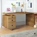 Joss & Main Writing Desk Wood in Brown | 30 H x 59 W x 28 D in | Wayfair LVR00631