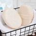 2 Packs Naturals Loofahs Pad Exfoliating Body Scrubber Bath Exfoliating Made with Natural Shower loofa Sponge Clearner Pad Exfoliator Washcloth Shower Puff Body Face Back Skin Care Tool (Beige-B)