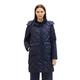 TOM TAILOR Damen 1036722 Steppmantel mit Abnehmbarer Kapuze & Taschen, 10668-sky Captain Blue, XXXL