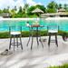 Patio Festival Outdoor 2-Person Square Dining Set