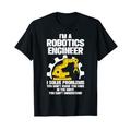 Roboter Robotics Engineer Engineering Roboter Lover Build T-Shirt