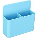 Whiteboard Storage Box Magnetic Pen Holder Magnetic Surface Marker Pen Holder for Pens Pencil Storage Box Blue Roofei