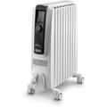 De'longhi 2Kw Dragon 4 Digital Display Oil Filled Radiator - White