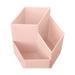 Baocc Tools 360Ã‚Â° Rotating Pen Holder 3 Grid Pen Holder Holder Office Supplies Storage Desktop Arrangement Cute Pencil Cup Pot for Home Office Children Office&Craft&Stationery E