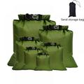 Aosijia 6 Pcs Waterproof Dry Bag Set Lightweight Dry Sacks Outdoor Roll Top Sacks 1.5L 2.5L 3L 3.5L 5L 8L Waterproof Camping Bag Keeps Gear Dry for Kayaking Rafting Boating Hiking Camping