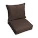 Beachcrest Home™ Indoor/Outdoor Sunbrella Seat/Back Cushion, Polyester in Brown | 5 H x 25 W x 25 D in | Wayfair 6981896FD8074CCB9D043A64A4BBF8BA